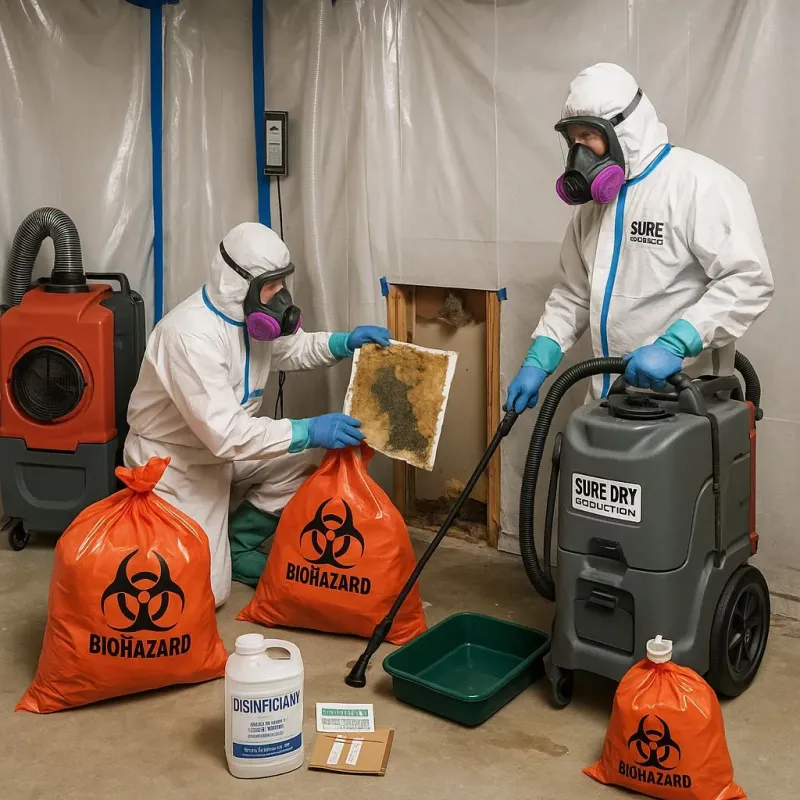 Contaminated Water Handling Protocols process in San Rafael, CA
