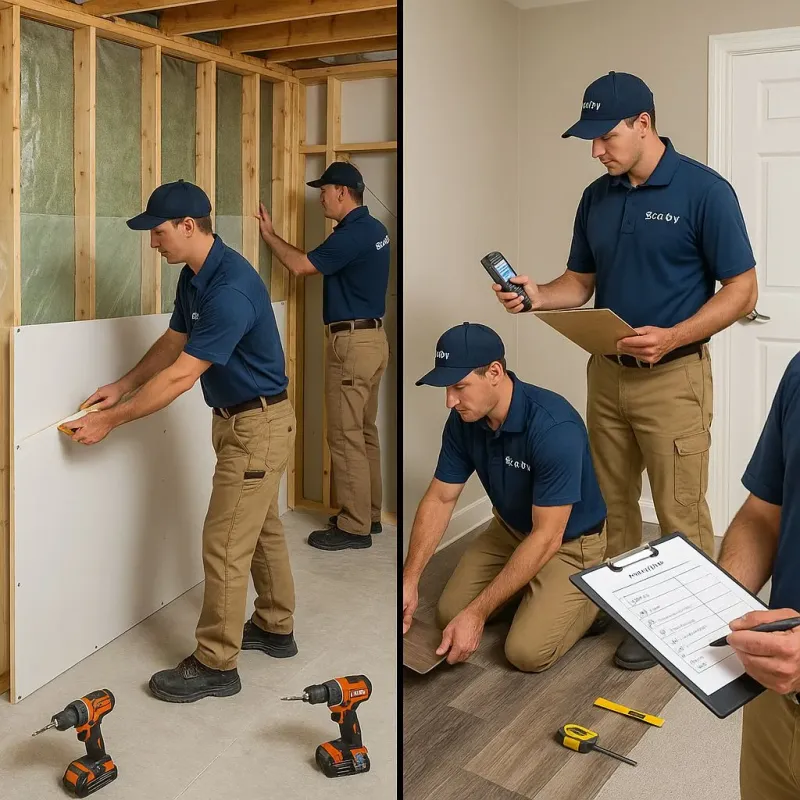 Repairs and Reconstruction process in San Rafael, CA